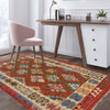 Handmade Vegetable Kilim 4' 1 x 5' 6 (ft) - No. G25534