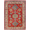 Red Kazak Rug 4' 1 x 6' 5 (ft) - No. G25871