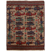 Handmade War Rug 4' 2 x 5' 5 (ft) - No. G25876