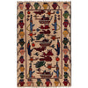 Ivory Color War Rug 2' 8 x 4' 4 (ft) - No. G25880