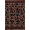 Hand Knotted War Rug 4' 0 x 5' 9 (ft) - No. G25885