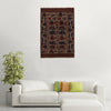 Hand Knotted War Rug 4' 0 x 5' 9 (ft) - No. G25885