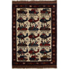 Ivory Color War Rug 3' 2 x 5' 0 (ft) - No. G25894