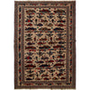 Hand Knotted War Rug 6' 3 x 9' 1 (ft) - No. G25915