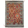 Handmade Vegetable Kilim 4' 1 x 5' 7 (ft) - No. G25916