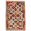 Handmade Vegetable Kilim 2' 0 x 2' 9 (ft) - No. G25978