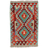 Handmade Vegetable Kilim 2' 0 x 3' 1 (ft) - No. G25983