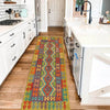 Vegetable Kilim Runner 2' 6 x 6' 2 (ft) - No. G26136