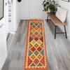 Vegetable Kilim Runner 2' 0 x 6' 3 (ft) - No. G26140