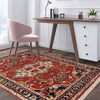 Red Color Kazak Rug 2' 9 x 3' 8 (ft) - No. G26480