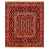 Fine Quality Kilim Rug 4' 9" x 5' 5" (ft) - No. G26482