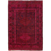 Pink Overdyed Rug 4' 1 x 6' 1 (ft) - No. G26583