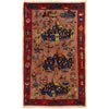 Brown War Rug 2' 6 x 4' 2 (ft) - No. G26585