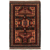 Hand Knotted Baluchi Rug 3' 1 x 4' 8 (ft) - G26588