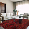 Firebrick Khal Mohammadi Rug 6' 6 x 9' 2 (ft) - No. G26647