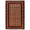 Hand Knotted Baluchi Rug 4' 0 x 6' 3 (ft) - No. G26775