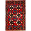 Hand Knotted Baluchi Rug 4' 1 x 6' 3 (ft) - No. G27045