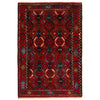 Tribal Baloch Rug 2' 8 x 4' 3 (ft) - No. G27046