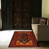 Orange Color Baluchi Rug 2' 6 x 4' 5 (ft) - No. G27051