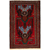 Handmade Baluchi Rug 2' 6 x 4' 4 (ft) - No. G27052