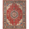 Hand Knotted Persian Design Heriz Rug 8' 5 x 10' 6 (ft) - No. G27071