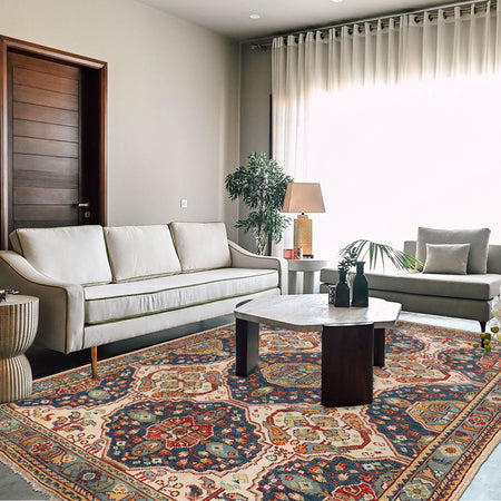 Handmade Oriental Rug 5´ 7" x 7' 8" (ft) - No. G27092