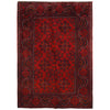 Red Color Khal Mohammadi Rug 3' 4 x 5' 2 (ft) - No. G27098