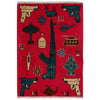 Handmade War Rug 2' 1 x 2' 11 (ft) - No. G27102