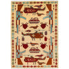 War Rug 4' 2 x 5' 11 (ft) - No. G27108