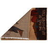 Brown War Rug 2' 0 x 2' 10 (ft) - No. G27112