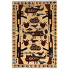 War Rug 3' 4 x 4' 11 (ft) - No. G27467