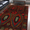 Maroon Baluchi Rug 4' 1" x 6' 4" (ft) - No. G27495