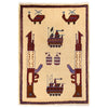 Hand Knotted War Rug 2' 1 x 2' 11 (ft) - No. G27503