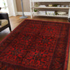 Handmade Khal Mohammadi Rug 4' 11" x 6' 6" (ft) - No. G27509