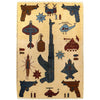 Handmade War Rug 2' 0" x 2' 11" (ft) - No. G27516