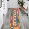 Vegetable Kelim Runner 2' 4" x 6' 5" (ft)- No. G27534