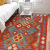 Handmade Vegetable Kilim 2' 10" x 3' 12" (ft) - No. G27560