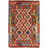 Handmade Vegetable Kilim 2' 9" x 4' 2" (ft) - No. G27561