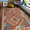 Handmade Vegetable Kilim 2' 10" x 4' 2" (ft) - No. G27567