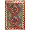 Handmade Vegetable Kilim 2' 9" x 4' 2" (ft) - No. G27569