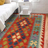 Handmade Vegetable Kilim 2' 9" x 4' 7" (ft) - No. G27584