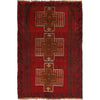 Tribal Baloch Rug 2' 11" x 4' 5" (ft) - No. G27604