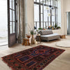 Tribal Baloch Rug 2' 6" x 3' 10" (ft) - No. G27620