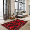 Traditional Baloch Rug 3' 2" x 4' 5" (ft) - No. G27632