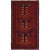 Red Baluchi Carpet 2' 7" x 4' 10" (ft) - No. G27663