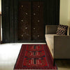 Red Baluchi Carpet 2' 7" x 4' 10" (ft) - No. G27663