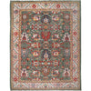 Green Color Oushak Carpet 9' 5" x 11' 10" (ft) - No. G27689