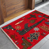 Handmade War Rug 2' 1" x 2' 11" (ft) - No. G27693