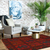 Baluchi Small Size Carpet 3' 1" x 4' 5" (ft) - No. G27705