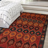 Red Color Baluchi Carpet 2' 9" x 4' 3" (ft) - No. G27732